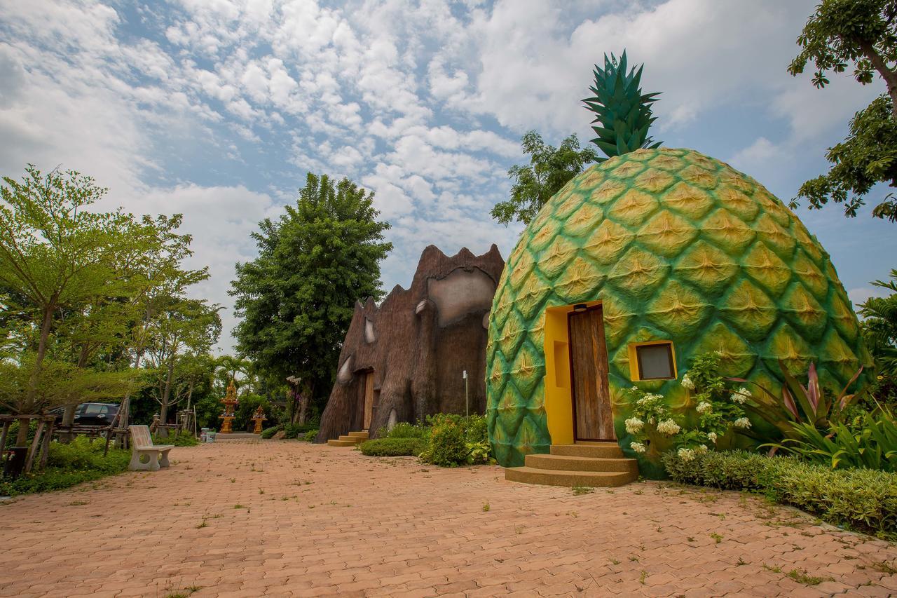 Motel Fruit House Pattaya Bang Lamung Exterior foto